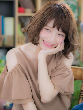 カバーヘア ブリス 戸田公園西口店(COVER HAIR bliss) ■技ありカラーで大人かわいいボブ7-14★戸田公園20代30代40代!