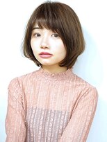 ヘアメイク フレンシア(hair make flencia) シースルーショートボブ