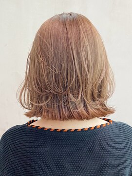 アイティー バイ アルバム 浦和店(IT by ALBUM) ボブレイヤー_ココアブラウンフリンジウェーブ_ba287071