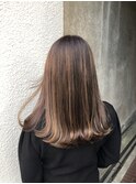 シンプルハイライトカラー