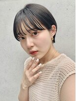 トリコ ショップアンドヘアサロン(tricot shop hair salon)&nbsp;シースルーバング小顔カットウェットヘア