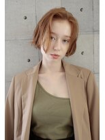 ビューバイネオリーブ 用賀店(Beau'r by neolive)&nbsp;ボブルフ切りっぱなし髪質改善【用賀/用賀駅】