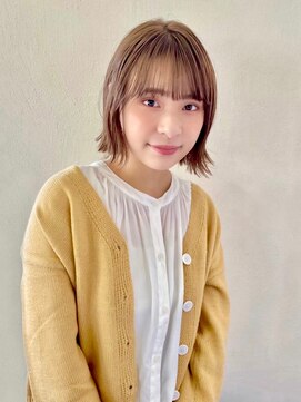レイラバイアフロート 吉祥寺(Lila by afloat) 切りっぱなしボブ/外ハネ/くびれヘア【アフロート吉祥寺 緒方】