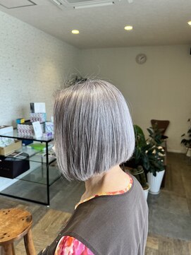 フラッシュ 高蔵寺店 グレージュボブ