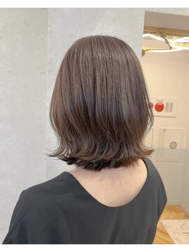 ロンドプランタン 恵比寿(Lond Printemps) くびれふんわりミディアムくすみヌーディカラー【中居】