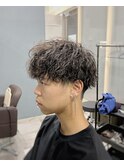 ツイストスパイラル×ツーブロマッシュ