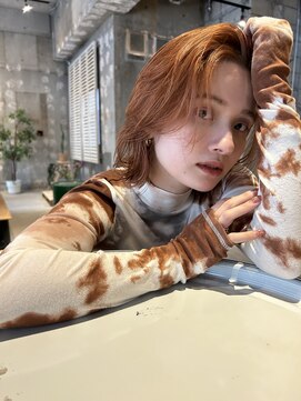 ムード カナザワ(mood kanazawa) 小顔ミディアムレイヤー