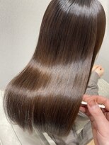 ジーナ 千葉(Zina) 髪質改善premium×ナチュラルブラウン ハセガワ