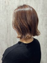 テトテ 門戸厄神店(tetote)&nbsp;/ アースカラー / くびれボブスタイル /