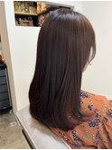 赤みたっぷりのロング
