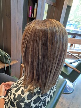 ヘアーメイク モン(hair make Mon) ミディアムボブ