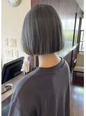 透けグレー