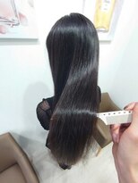 アッシュ 清瀬店(Ash)&nbsp;【髪質改善】ツヤサラブラック系カラー　Ash清瀬 大嶋