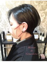 メゾン ドゥ ジェメシェラ(Maison de gemeshe'ra)&nbsp;骨格に合わせ絶妙なBalanceが美しいurbanなフォルム　short Bob