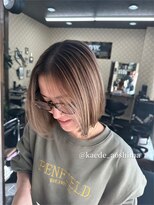 ファインズヘアー ボウ(Fine's Hair BOW) 白髪ぼかし海外風ハイライト！