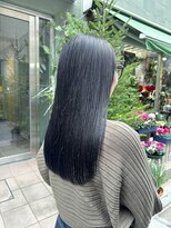 ボンド 三軒茶屋(Bond)&nbsp;ナチュラルストレート × ブラックカラー