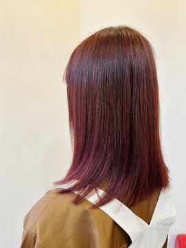 ジャストビューティサンク 上大岡(Just Beauty CiNQ) 20代30代40代クリスタルハイブライトハイライトピンクカラー