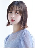 【La fith】インナーカラー×切りっぱなしボブ