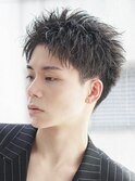 束感アップバング