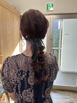 【高間香鈴】結婚式ヘアアレンジ