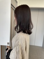 ローレンアオ(LOREN AO)&nbsp;ミルクティベージュオリーブダブルカラーラベンダー