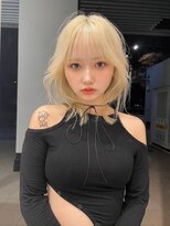 ディーン 名駅店(DEAN)&nbsp;ハイトーンカラー　ブロンド　ブリーチ　デザイン