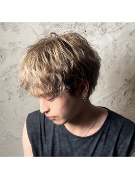 バオイズム(baho IZM) 【miro】メンズナチュラルパーマ