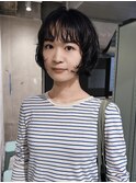 ミニボブとニュアンスカール