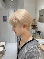 メンズペレ 渋谷(MEN'S PELE)&nbsp;ニュアンスパーマ/韓国マッシュ/スパイキーショート/渋谷