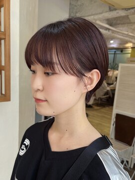 キートスバイガーランド (Kiitos by Garland) 大人可愛い小顔マッシュショート/ベージュカラー/吉祥寺