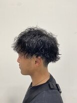メンズアヴァンス イオンモール和歌山店(MENS AVANCE.)&nbsp;ツイストパーマ×ツーブロック×ナチュラルフェード