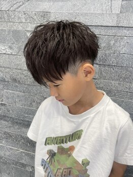 ヘアメイクアース 八潮店(HAIR & MAKE EARTH)の写真/八潮★キッズスペースあり！お子様連れママに大人気♪子供連れでも周りが気にならない☆