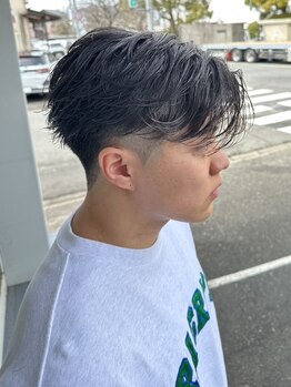ステイジー(STAYG)の写真/[福井/メンズ/学割24]メンズカット×メンズビジネスも是非！ON/OFFキマるスタイルで様々なシーンに対応◎