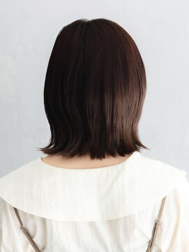 アース 二俣川店(HAIR&MAKE EARTH) 二俣川_レディース_ミディアム_ボブ_小顔カット_くびれ巻き_
