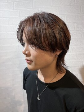 ヘアラボ(HAIR LABO) センターパート×ウルフ