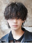 モテる黒髪ネープレスショート束感モテ髪ワックスなしマッシュ