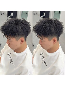 ブライト(BRIGHT) ショートマッシュツイストパーマ