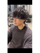メンズサロン キング 枚方店(Men’s salon K!ng)&nbsp;波巻きツイストスパイラルパーマ/フェザーパーマ/眉毛/メンズ
