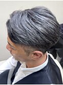 白髪ぼかしハイライト/ビジネスヘア/イケオジヘア