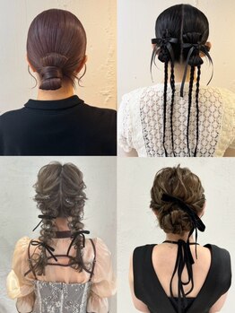 シェリ(Cheri)の写真/コンテスト受賞歴多数の《cheri》印象をぱっと華やかにするヘアセット¥4950★