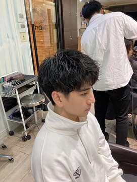 アソビ 元町店 ショートパーマ