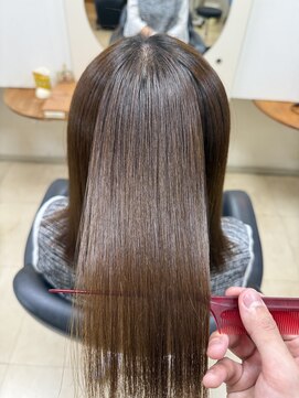 PIECE　髪質改善　八千代中央 艶髪ストレート