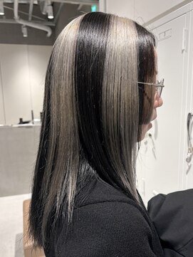 テクネ 天神大名(techne) 天神大名ピンクベージュダブルカラーケアブリーチレイヤーカット