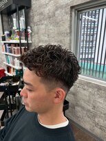 リファイン バイ アフィナー 本厚木店(Refine by Afinar)&nbsp;【本厚木/本厚木駅】メンズショート×パーマ