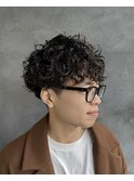 無造作パーマ　ニュアンスパーマ