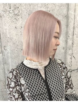 ワク 藤沢店(waku) ハイトーン　ホワイトベージュ　ブリーチ