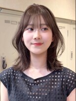 ジアン バイ ミルボン 西宮ガーデンズプラス(GIEN by milbon)&nbsp;くびれヘアくびれミディアム透明感ベージュ