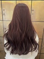 ヘアーアイスカルテット(HAIR ICI QUARTET)&nbsp;春カラー/ピンクブラウン/ブリーチなし/大人可愛い