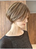 ショートヘアショートボブくびれショート丸みショート青山表参道