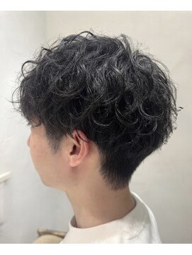 美容室 スタジアム(Stadium) メンズショート シャドウパーマ